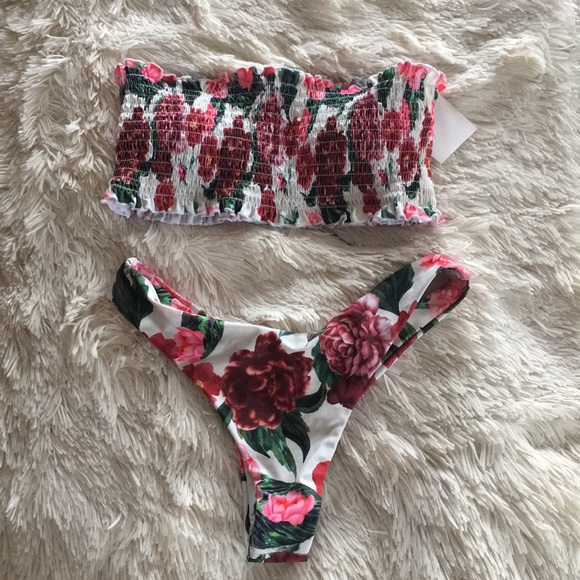 Other - Floral bathing suit